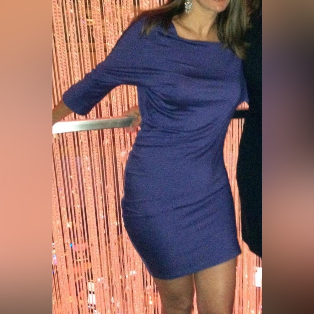Purple dress